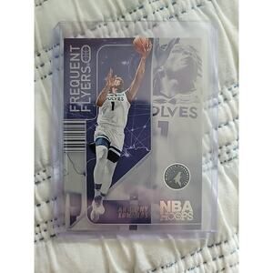 Anthony Edwards 2022-23 NBA Hoops Frequent Flyers #1 - Minnesota Timberwolves